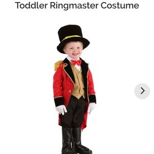 Toddler Ringmaster Greatest Showman Costume 2T